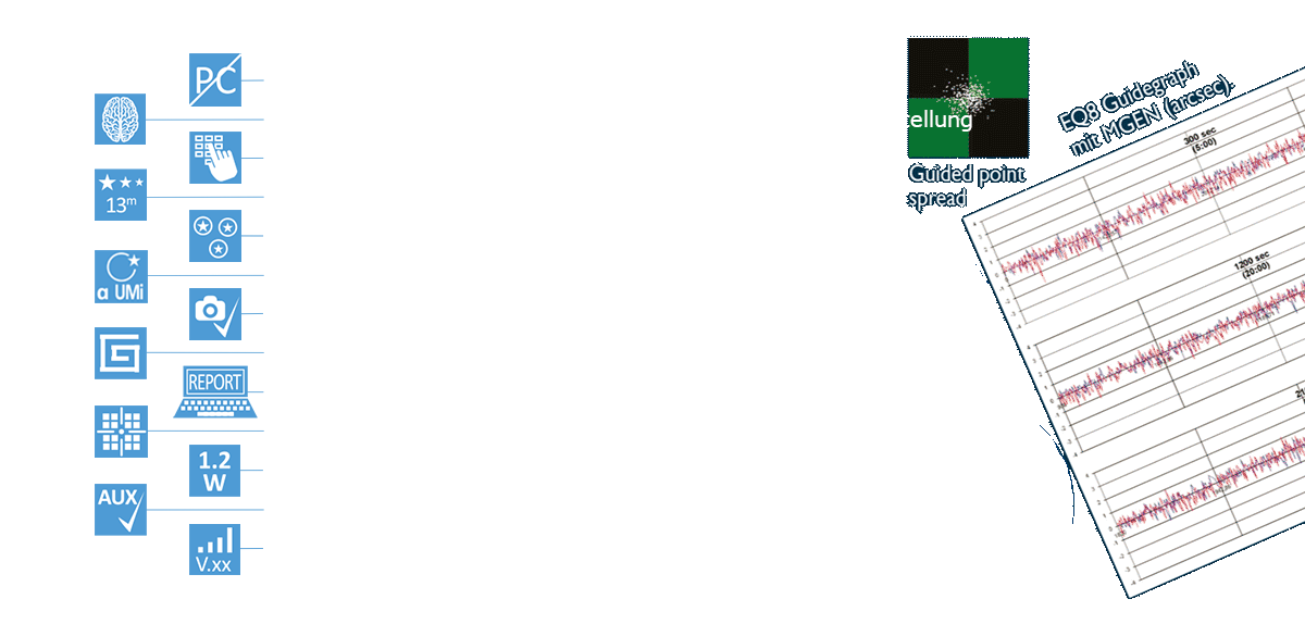 MGEN-3 - Der empfindliche standalone Autoguider von Lacerta für Astrofotografie MGEN3 deutsch 1200 tr